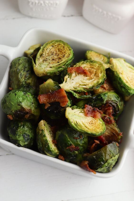 roasted brussels sprouts with bacon, Roasted Brussels Sprouts
