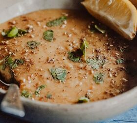 Instant Pot Vegan Split Pea Soup With Za'atar