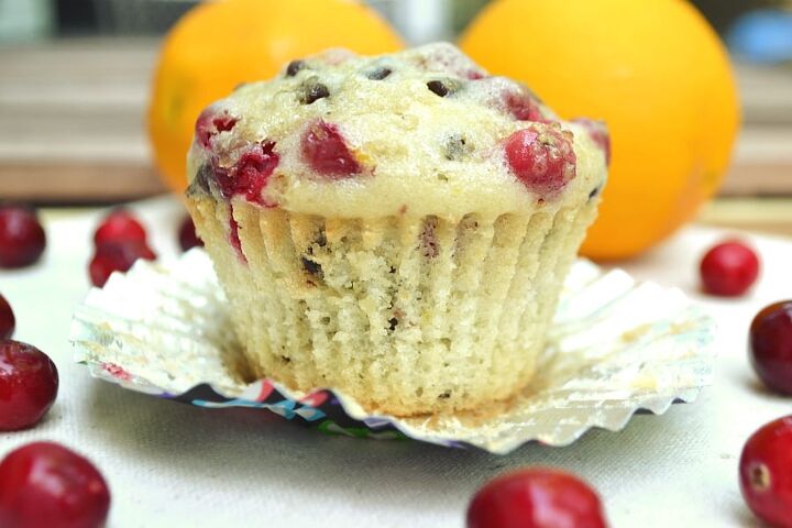 cranberry butter, Moist Fresh Cranberry Orange Chocolate Chip Muffins Quick Delicious Easy to Make craftycookingmama com