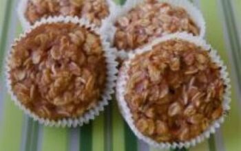 Gluten Free Healthy Applesauce and Oats Muffins