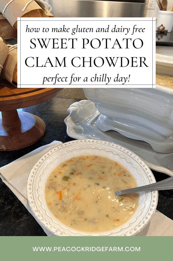 how to the best sweet potato clam chowder recipe