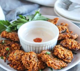 Spicy Sweet Potato Fritters