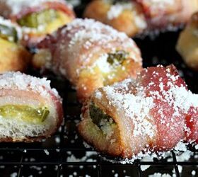 Parmesan Bacon and Pickle Bites