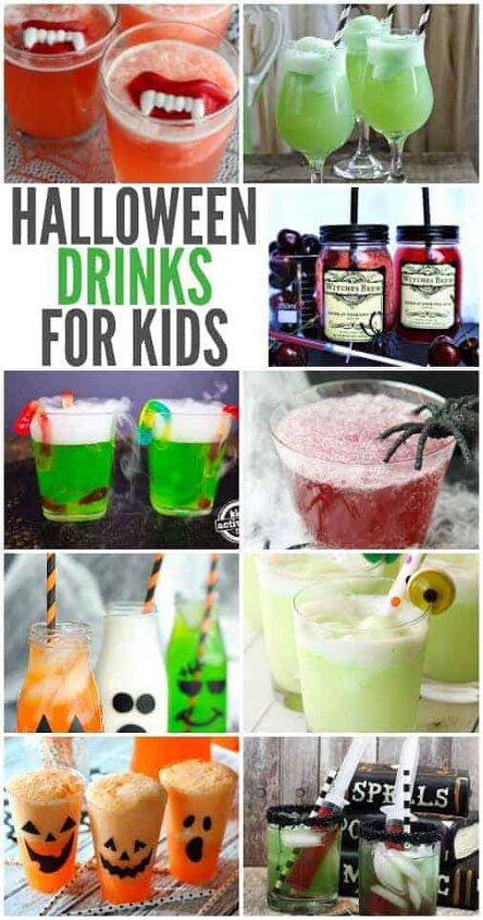 mix up this perfect poison halloween punch, Halloween drinks for kids