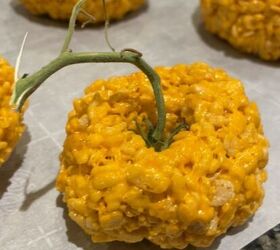 Chubby Halloween Rice Krispie Pumpkin Recipe | Foodtalk