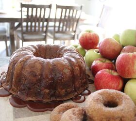 10 recipes with the top 10 healthiest foods, Number 7 Apple Walnut Cake With Caramel Glaze