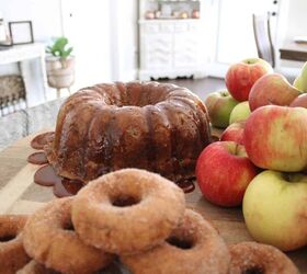 She's been making this glazed apple cake for years, and it's always a huge hit