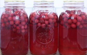 Canning Cranberry Juice - Easy Recipe With Whole Cranberries
