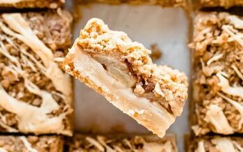 Easy Apple Pie Bars With Vanilla Shortbread Crust