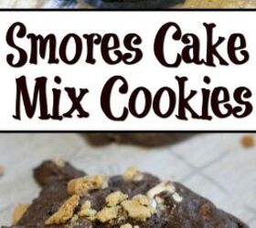 Easy Smores Cake Mix Cookies Recipe