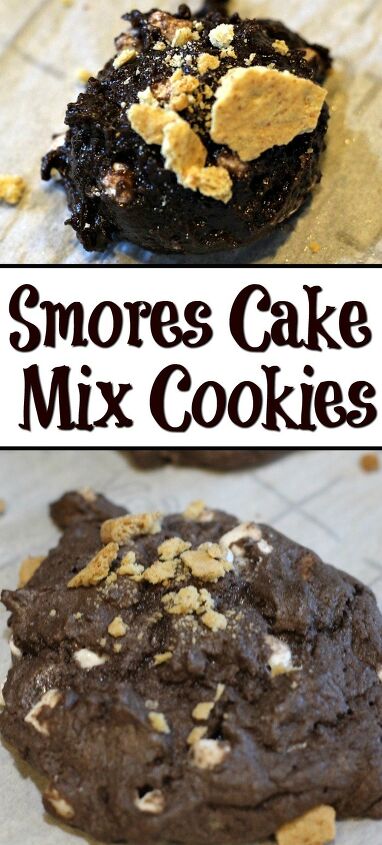 easy smores cake mix cookies recipe