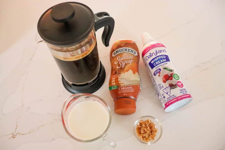 caramel brulee latte starbucks copycat, Caramel Brulee Latte Ingredients