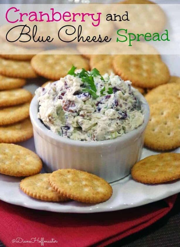 Cranberry and Blue Cheese Spread