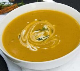 Easy Butternut Squash Soup Recipe With Apples and Cinnamon