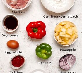 sweet and sour chicken hong kong style, Sweet and Sour Chicken Ingredients