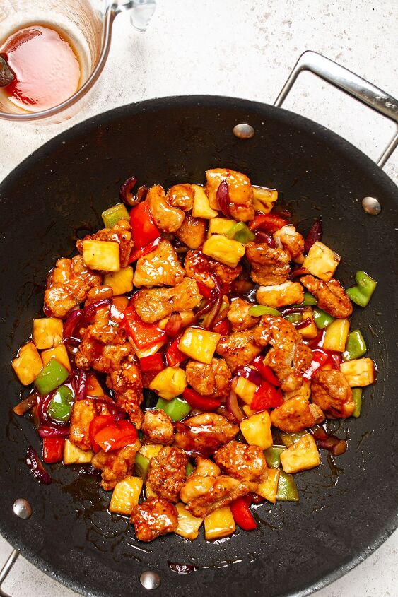 sweet and sour chicken hong kong style, Sweet and Sour Chicken step 5