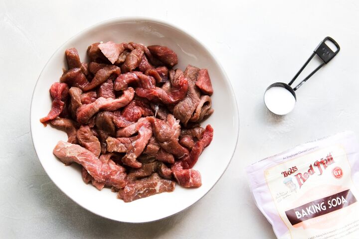 instant pot beef and broccoli, How to tenderize beef with baking soda