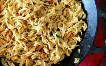 How to Make Easy Creamy Egg Noodles With Vegetables