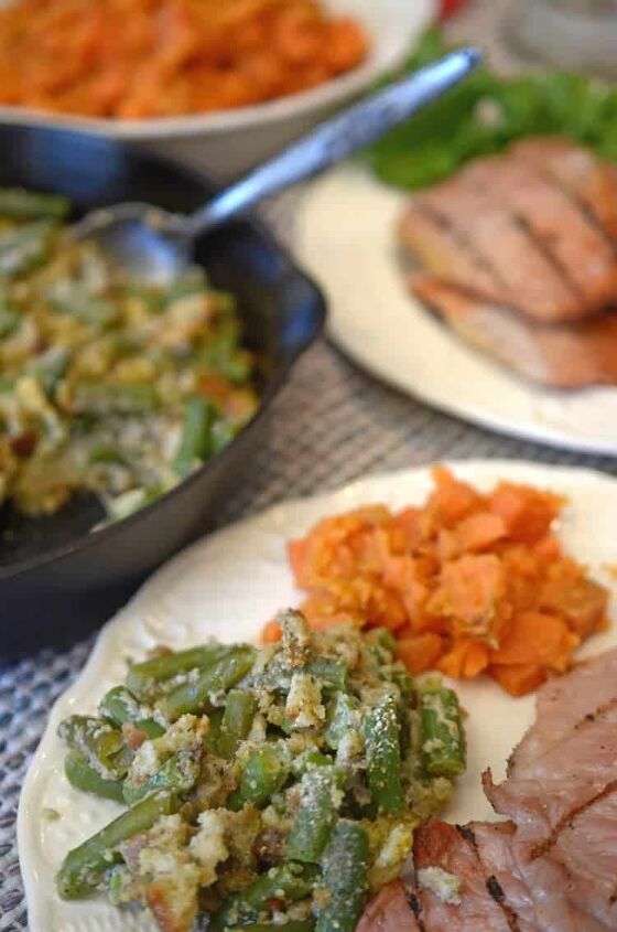 green bean stuffing casserole, Platter Talk