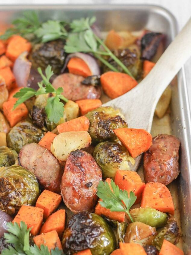 Harvest Chicken Sausage Sheet Pan Dinner Foodtalk harvest-chicken-sausage-sheet-pan-dinner-foodtalk