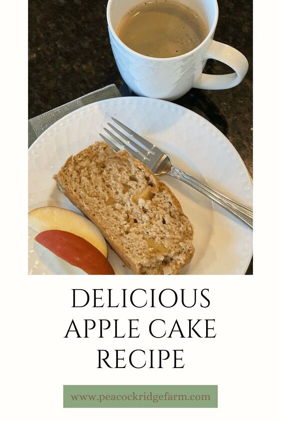 how to make an easy homemade apple cake recipe