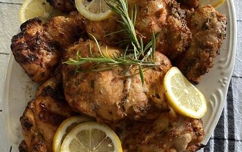 Delicious Grilled Rosemary Garlic Lemon Chicken Thigh Recipe