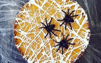 Marshmallow Spiderweb Pumpkin Tart