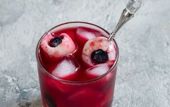 Blueberry Lychee Eyeball Cocktail