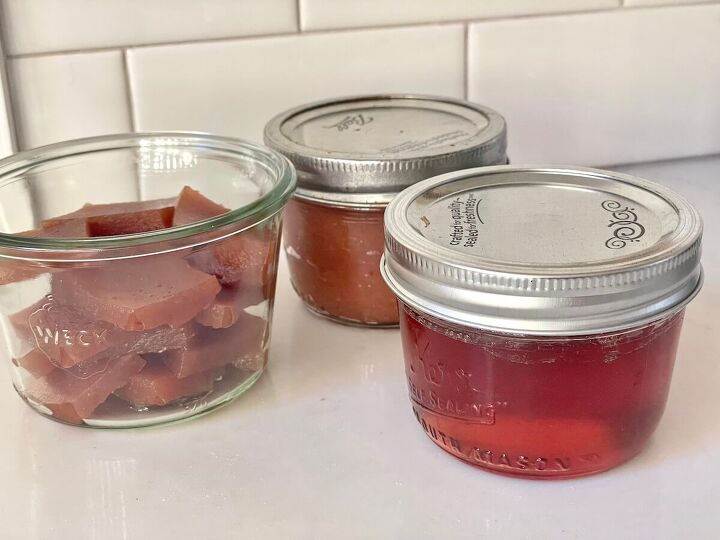 how to make quince jelly easy recipe , quince jelly quince jam and quince candy in jars