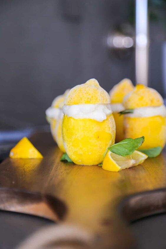 keto italian lemon sorbet recipe gluten free vegan, italian lemon sorbet