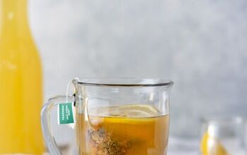Hot Honey Ginger Tea (with Homemade Lemonade)