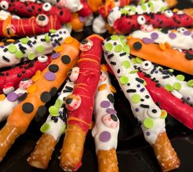 Mini Candy Coated Pretzel Rods “Jersey Girl Knows Best”