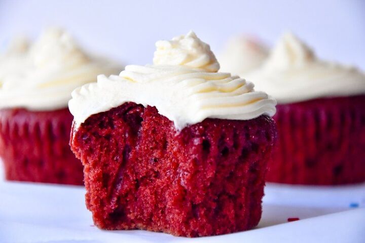 red velvet cupcakes, RedVelvetCupcakes