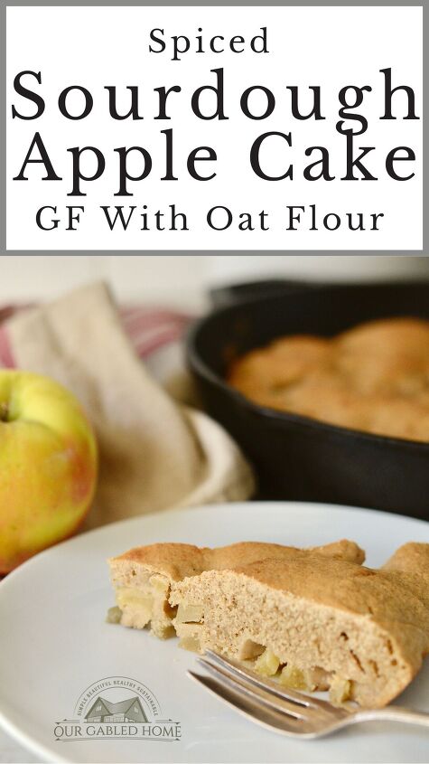easy spiced sourdough apple oat cake recipe , How to Make A Spice Sourdough Apple Oat Cake