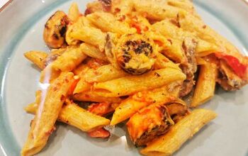 Cheesy Cajun Sausage Pasta