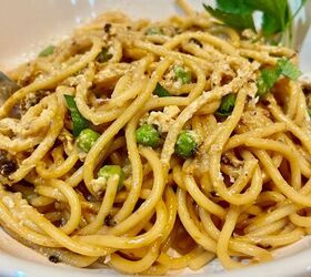WW Spaghetti Carbonara With Peas