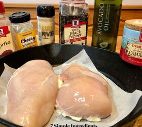 the best cast iron skillet chicken breast recipe, 7 Simple Ingredients for your Cast Iron Skillet Chicken Recipe So Easy