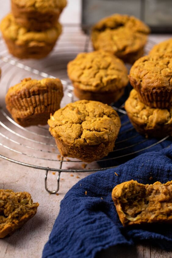 zucchini and pumpkin muffins, These muffins will be snapped up before you know it