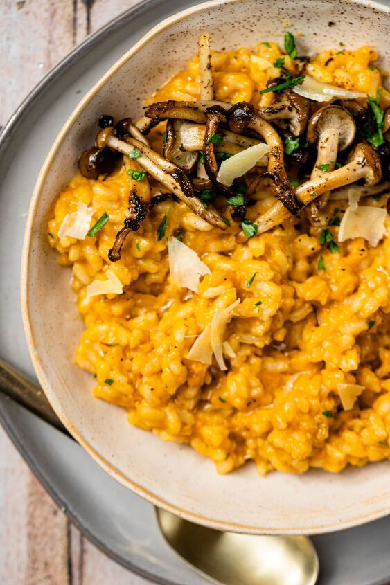 easy butternut squash risotto, Risotto doesn t have to be for a special occasion It s great for any occasion from a casual night in to a date night at home