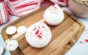 Peppermint Hot Cocoa Bombs
