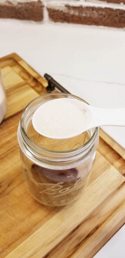 cinnamon vanilla whipped homemade iced coffee, How to Make Whipped Coffee in a Jar