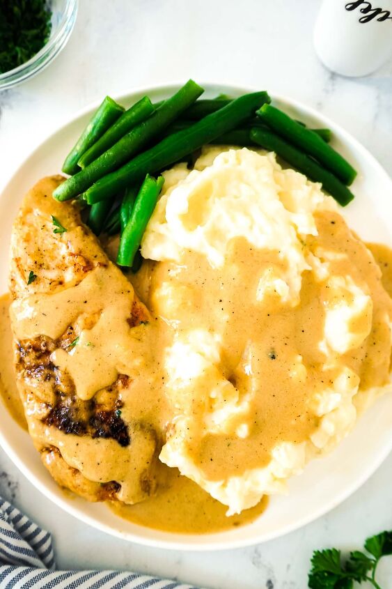 slow cooker bbq chicken thighs, Creamy Chicken and Mashed Potatoes