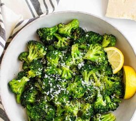 cheesy broccoli au gratin recipe, Perfect Air Fryer Broccoli