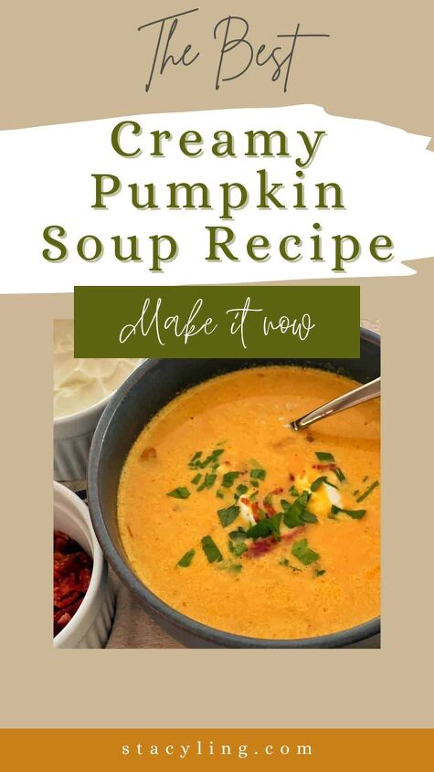the best creamy pumpkin soup recipe