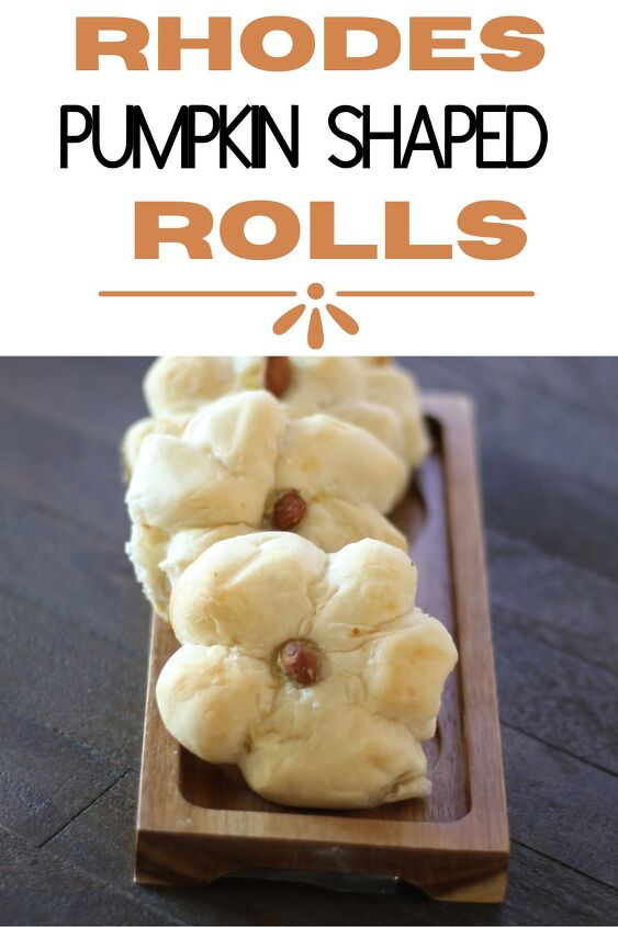 rhodes pumpkin shaped rolls