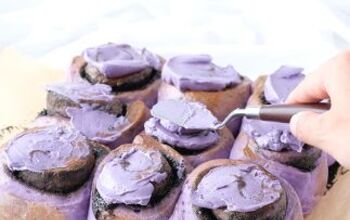 Ube and Black Sesame Rolls