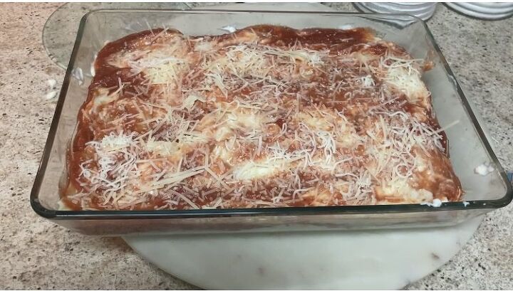 chicken lasagna with bchamel sauce