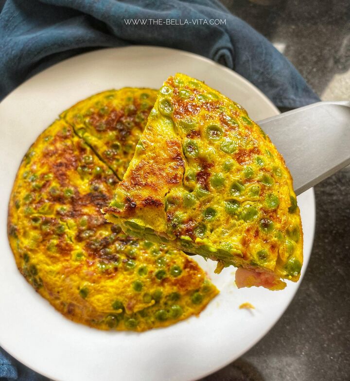 close photo of frittata