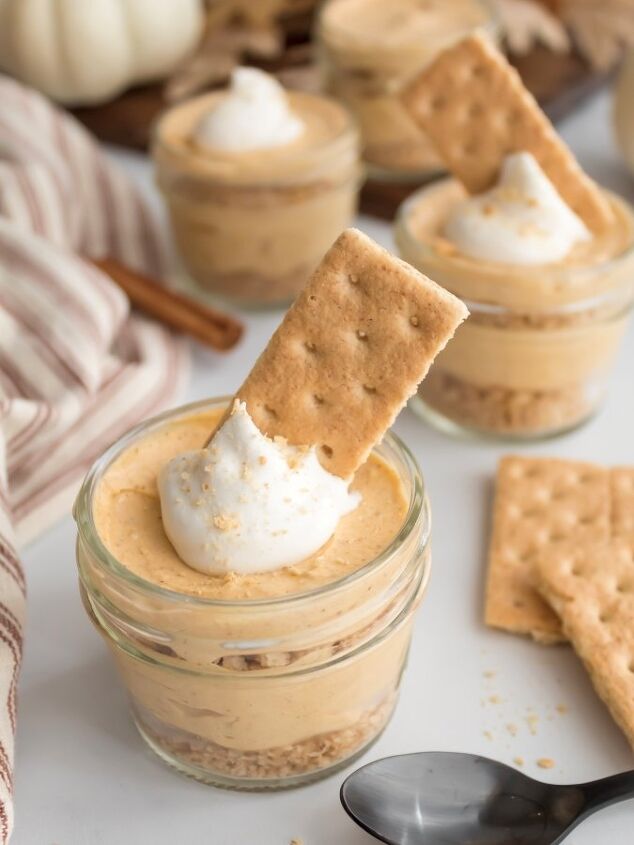 Easy No Bake Pumpkin Cheesecake In a Jar Midwest Life and Style Blog