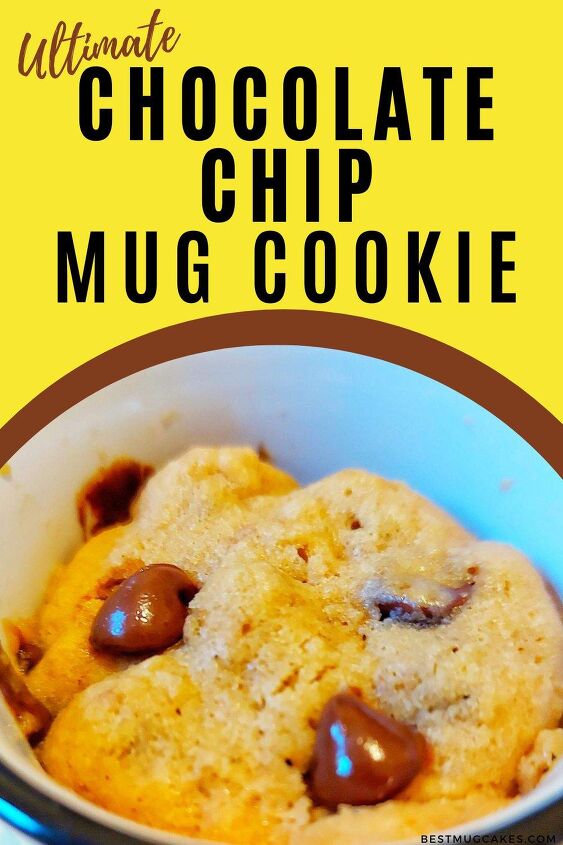 the best chocolate chip mug cookie to satisfy your cookie cravings now, Ultimate chocolate chip mug cookie